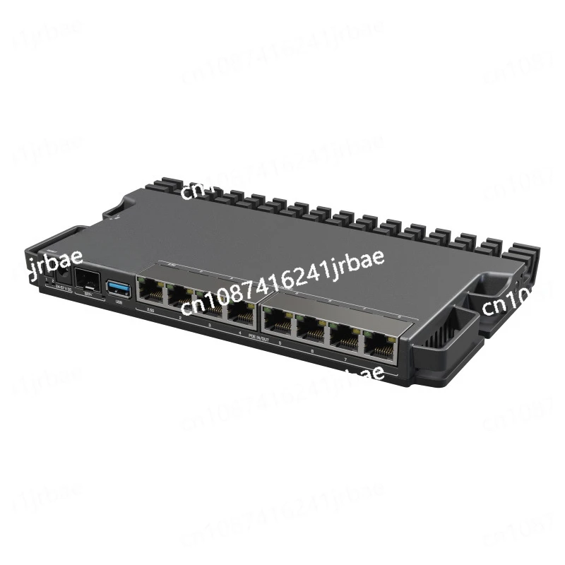 

2.5/10 Gigabit Ethernet SFP+, RB5009UPr+S+IN RB5009 router with PoE input and PoE output on all ports