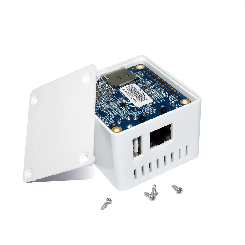 

Orange Pi White Protective case,ABS Case, Only Suitable for Orange Pi Zero, cant hold Expansion Board inside