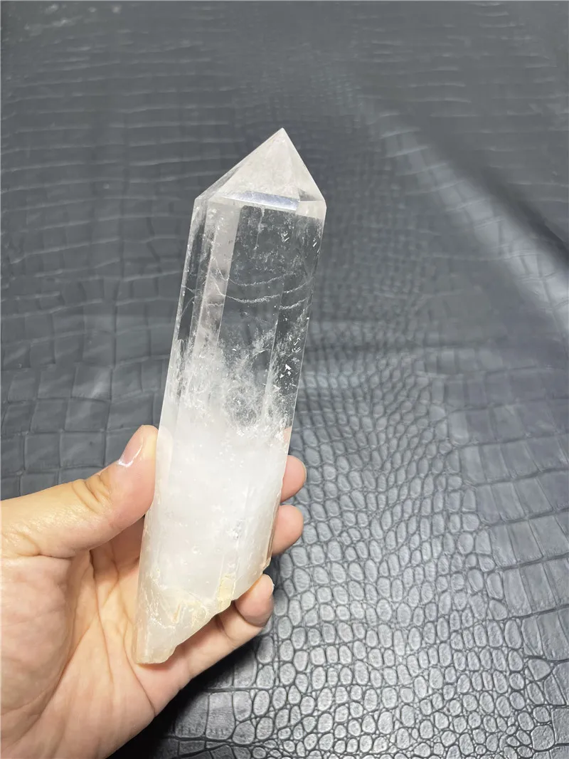 Large Clear Lemurian Seed Quartz Natural Point Cluster Crystal Rough Healing