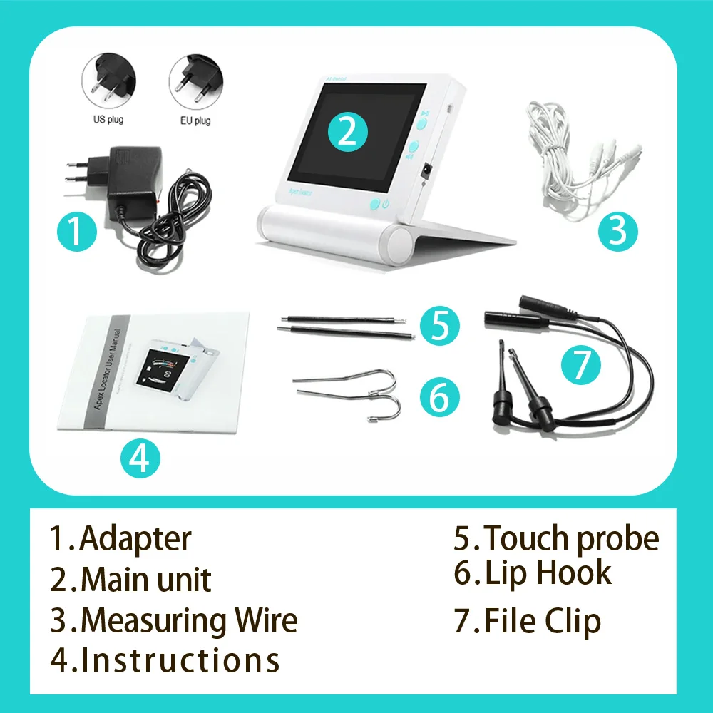 MBM-Localizador de endodoncia Apex Dental, instrumento de odontología, medición de Canal radicular, Mini Canal radicular, herramienta de odontología