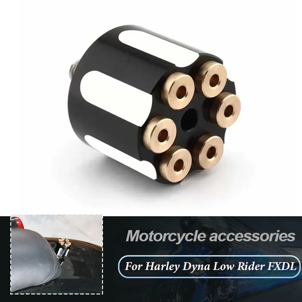 Rear Billet Motorcycle Seat Bolt Tab Screw Nut Knob Cover For Harley Sportster XL883C XL1200C XL1200L Dyna Glide Softail Road