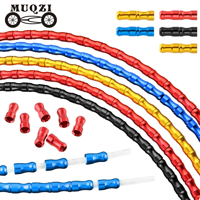 

MUQZI 1.8m 2.5m Shift Brake Cable Universal Aluminum Alloy Housing Kit For MTB Road Folding Bike Replacement Cable