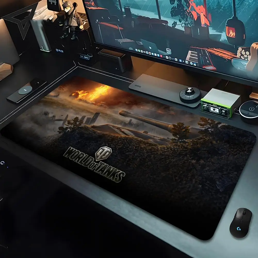 Game World of Tanks Mouse Pad 90x40 cm Kawaii Desk Mat Xxl Pc Gamer Gaming Computer Offices Mousepad Keyboard