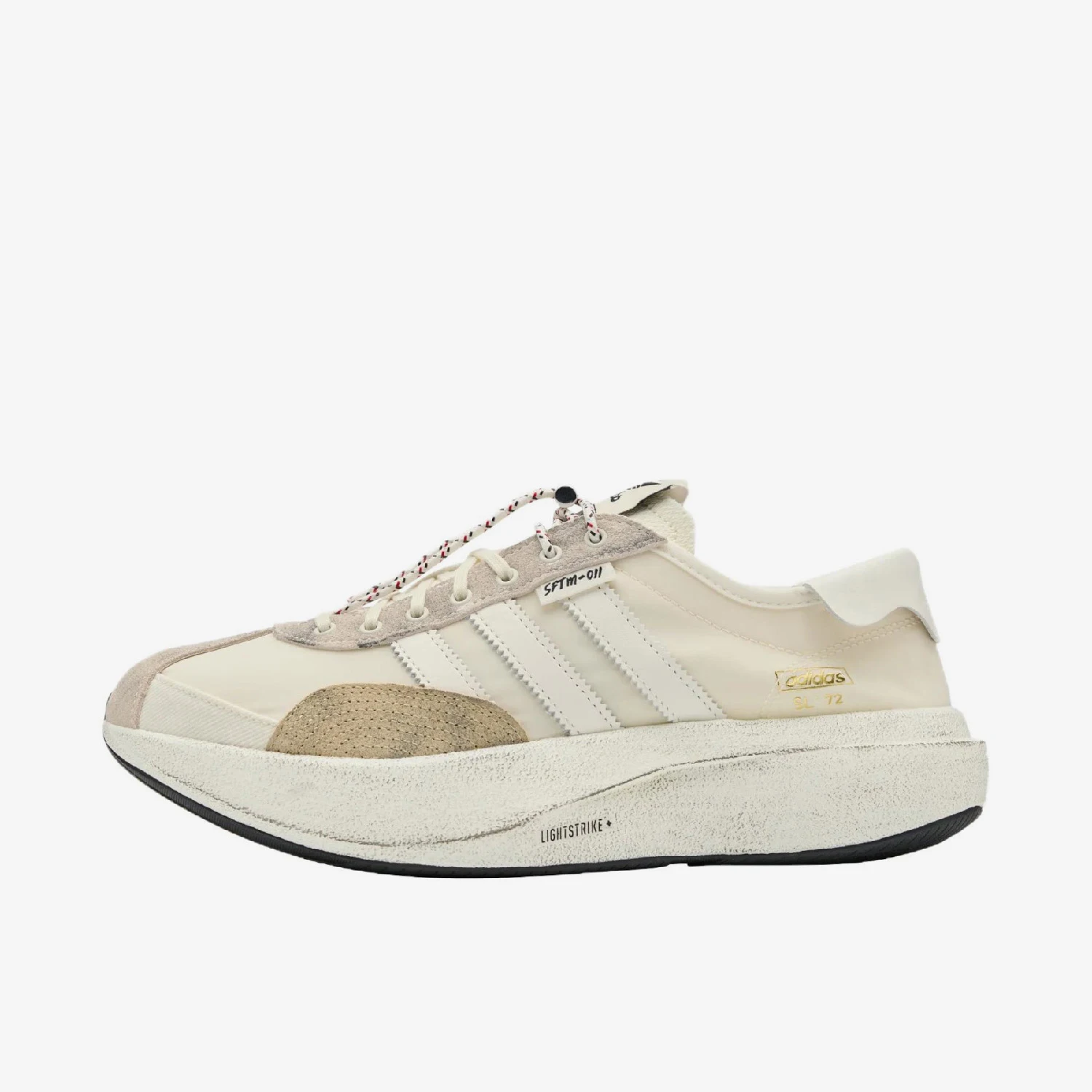 Adidas genuine clover men's and women's support simple and fashionable casual shoes HQ7605