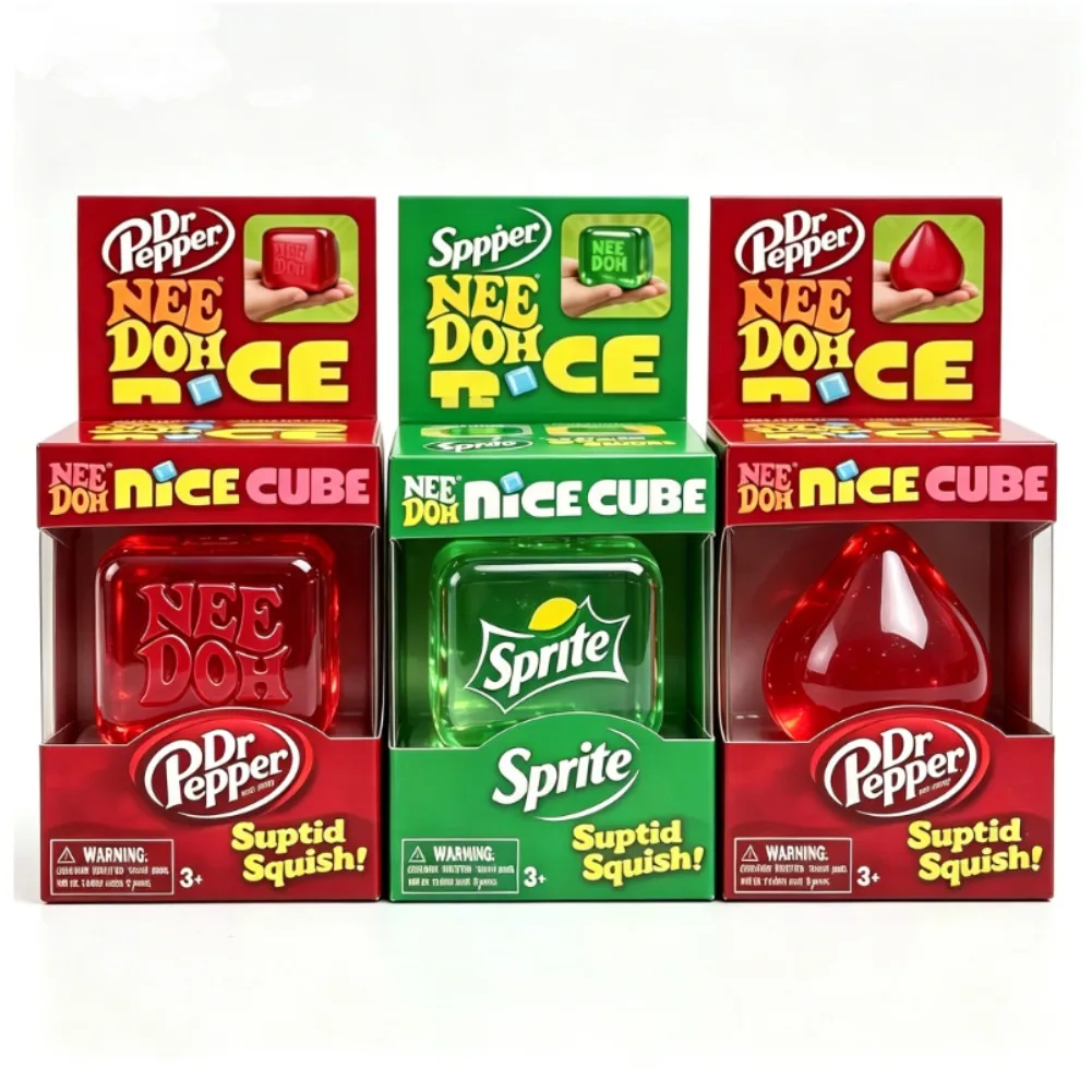 

New Needoh Nice Sensory Squeezing Toy blind box Cube for Stress Relief and Release Toy for Pinching and Playing Gifts