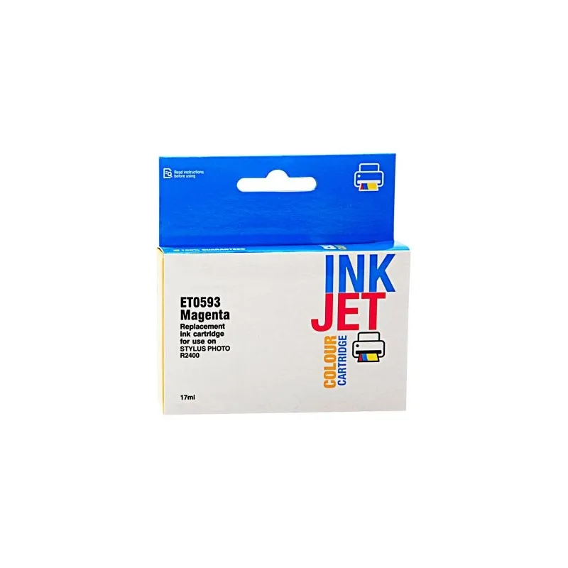 EPSON MAGENTA E593 alternative ink cartridge, replaces C13T05934010 XET0593C imprimirbien.com