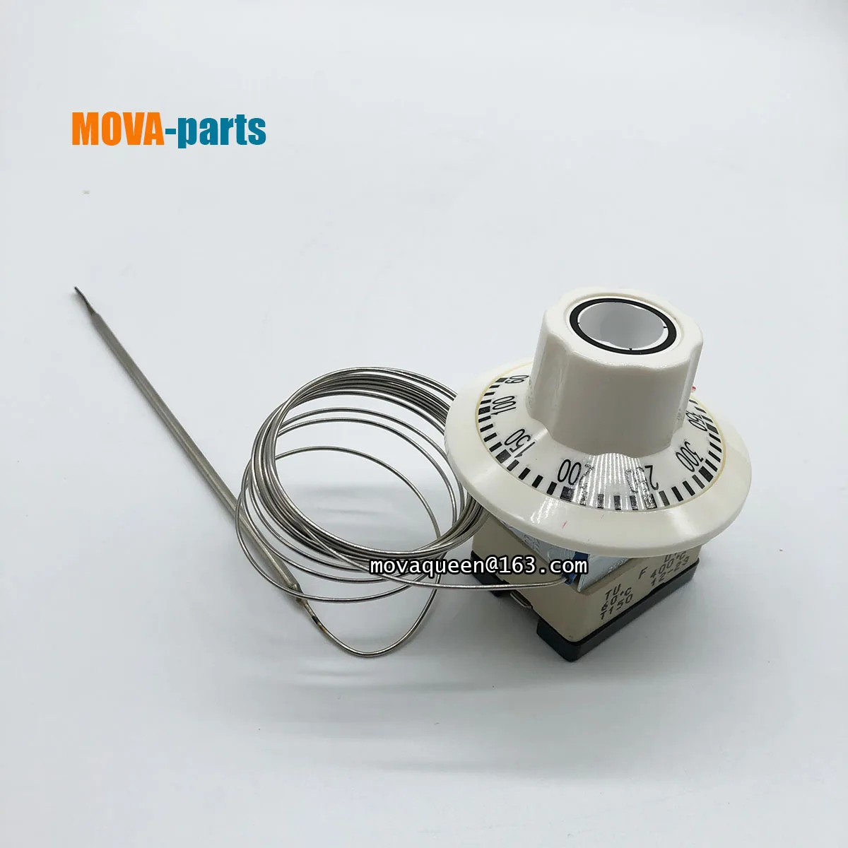 Griddle Oven Fryer Spare Parts 60-400 Degree Adjustable Temperature Switch TU.FDT T150 CA400C Thermostat With Knob