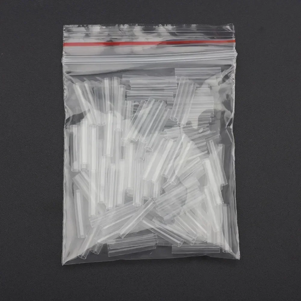 Fishing Shrink Tubes Hook Sleeves 16mm Luminous 50 Pcs Carp Fishing Rigging Tubing Sea Fishing Rigging Brand New