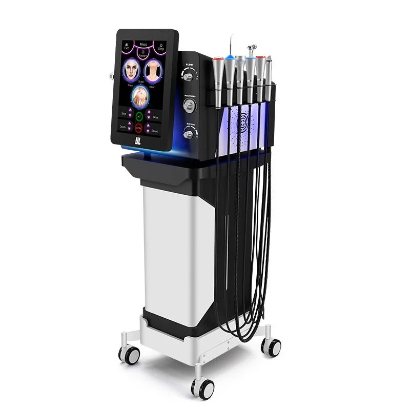 

Многофункциональный аппарат 7-в-1 для гидродермабразии: неинвазивное омоложение, лифтинг лица, очищение кожи