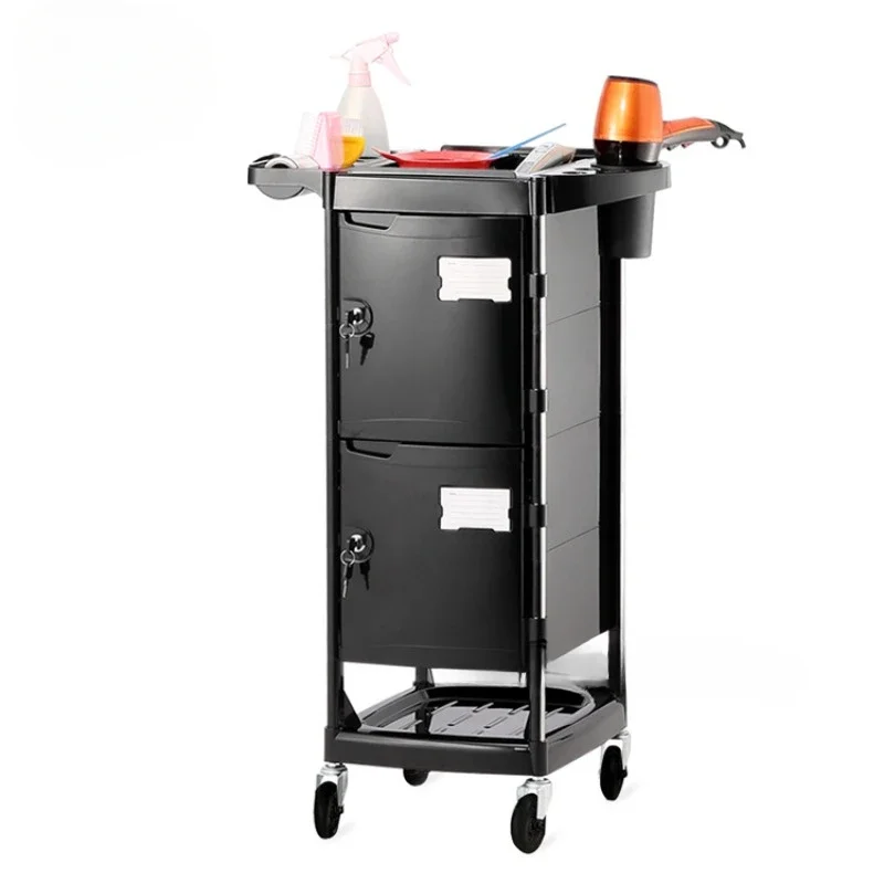 

Makeup Manicure Salon Trolley Hair Cart Tauxiliary Ool Salon Trolley Storage Wheels Carrello Estetica Furniture