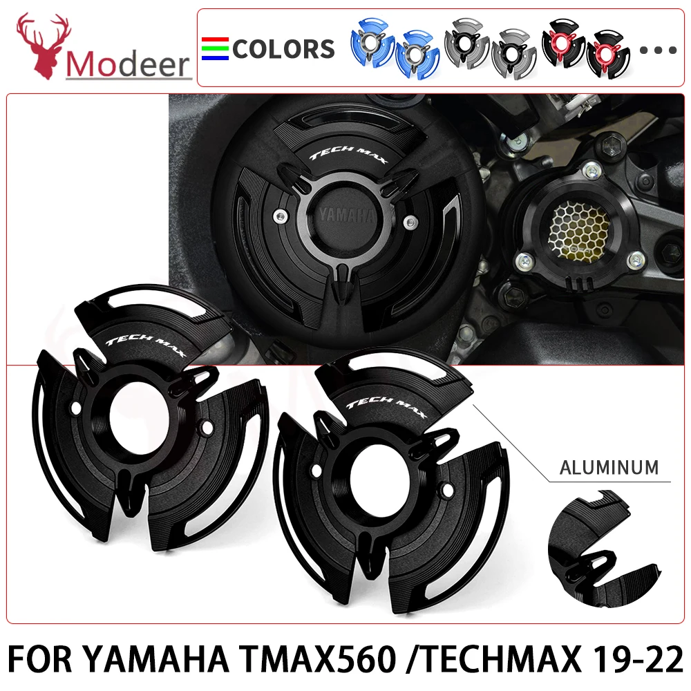 Tech Max Coppia Motore Copertura Paratelaio Crash Protector Per YAMAHA Tmax 560 T-MAX560 TECHMAX 560