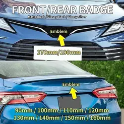 ABS For Car Front Hood Rear Trunk Corolla Camry Corolla Yaris Hilux Highlander Rav4 CHR Prius Land Emblem Logo Badge Sticker
