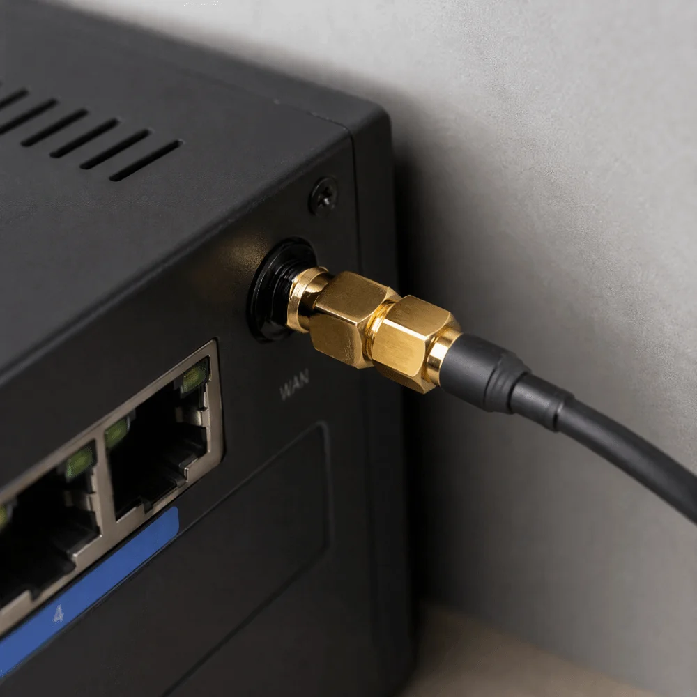 10pcs SMA Male to Female Right Angle Adapter Gold Plated Right Angle 90 Degree 90 Degree Connector Adapter Connector For Radios