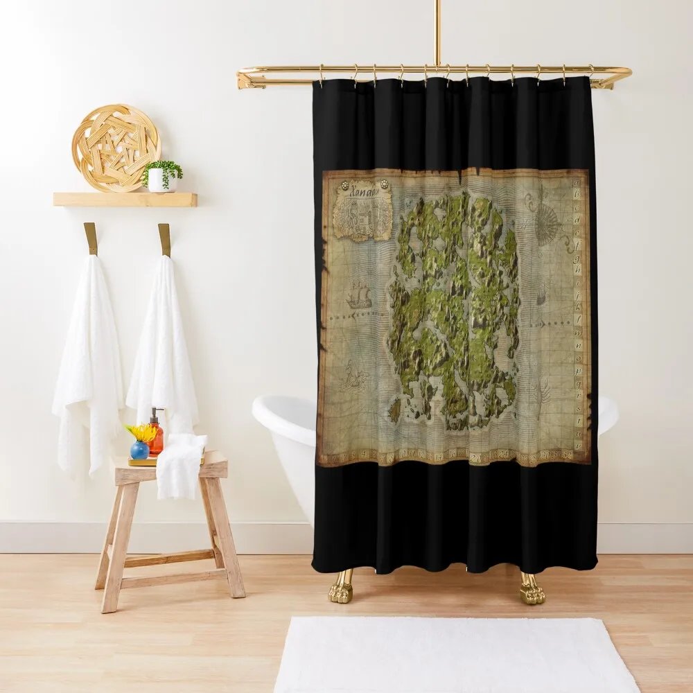 

Wurm Online Xanadu map Shower Curtain Set For Bathroom For Bathrooms In The Bathroom Anime Bathroom Curtain