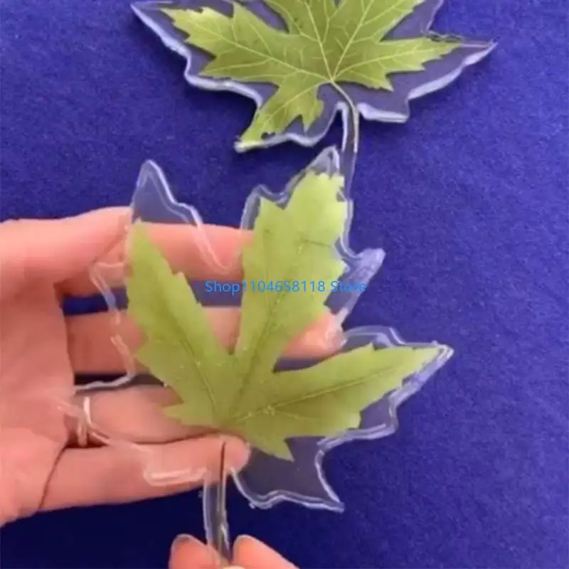 3PCS/Set Silicone Resin Molds Maple Resin Casting Mold Home Decor Crystal Silicone DIY Epoxy Mould Maple
