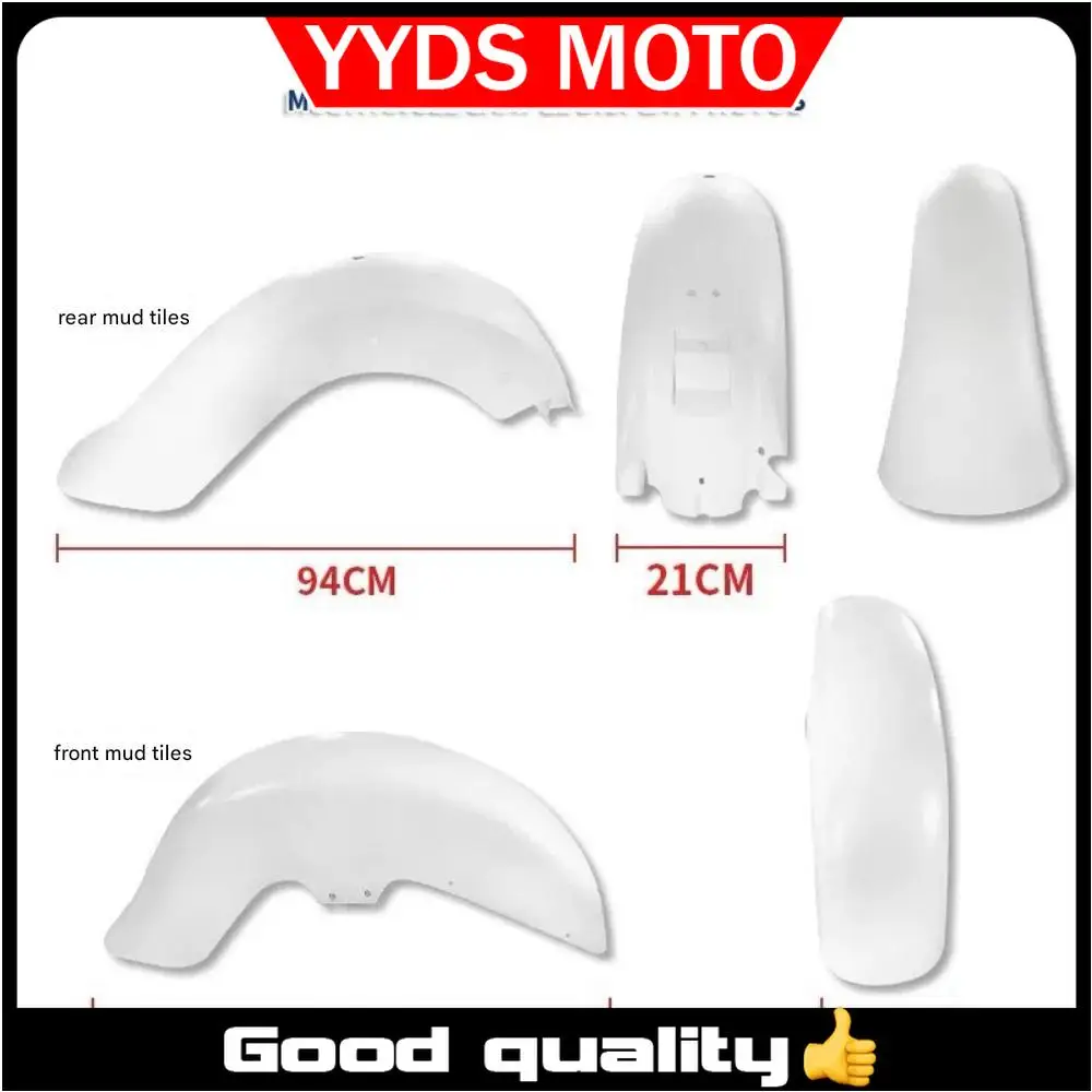 【Good Quality】Used for Lifan V16 modified mud tiles Harley gang rear mud tiles Extended mud tiles decoration without damage