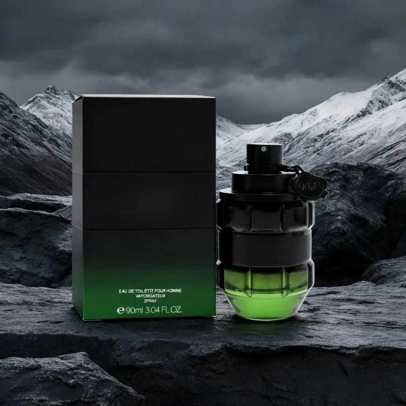 Profumo da uomo di marca da 90 ml Varianti di fragranze legnose piccanti per profumo maschile di lunga durata Tentazione unica Colonia da uomo unisex