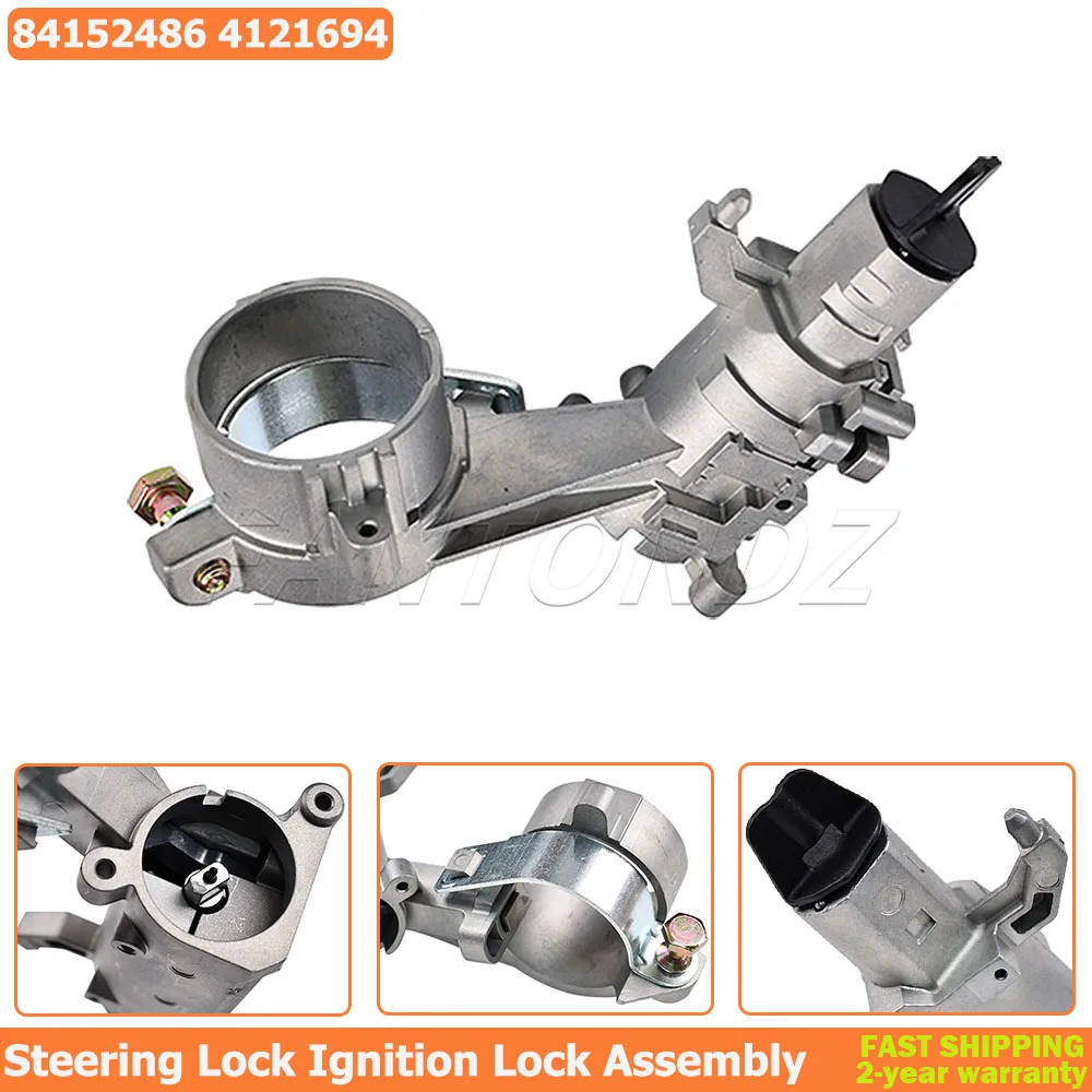 

Ignition Lock Cylinder Switch 84152486 For Opel/Vauxhall Adam Corsa E Meriva B Zafira Steering Column Switch Lock 4121694