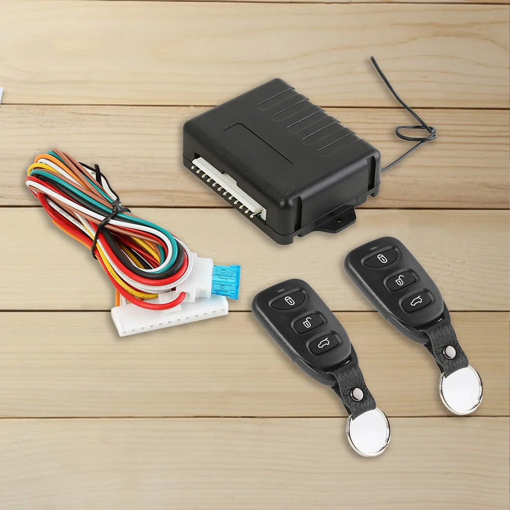 أنظمة إنذار السيارة العالمية السيارات عن بعد قفل مركزي قفل الباب بدون مفتاح مع نظام الدخول المركزي عن بعد قفل مركزي 410/T102 #3