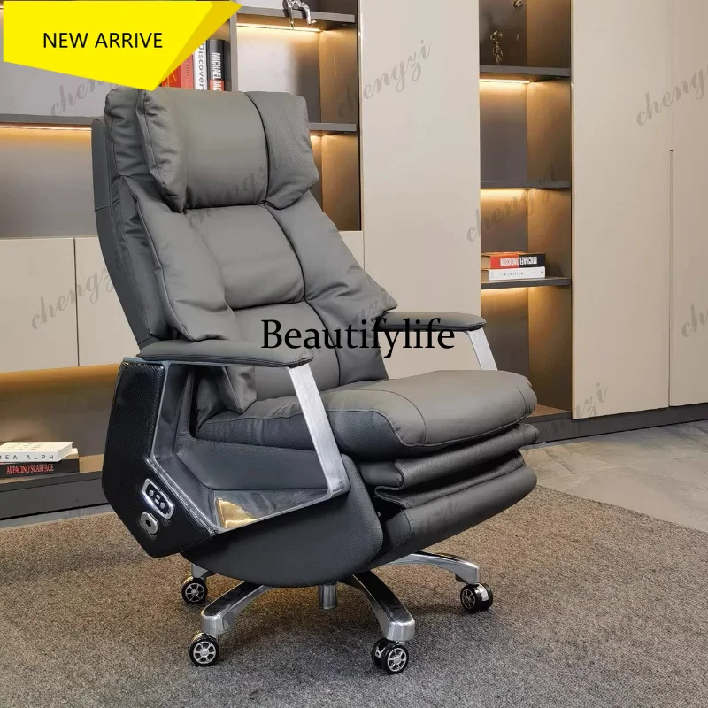 

M178 TTT Luxury Boss Chair Designer Living Room Nordic Comfortable Footrest Office Chair Relaxing Wheels Mobile Silla Oficina