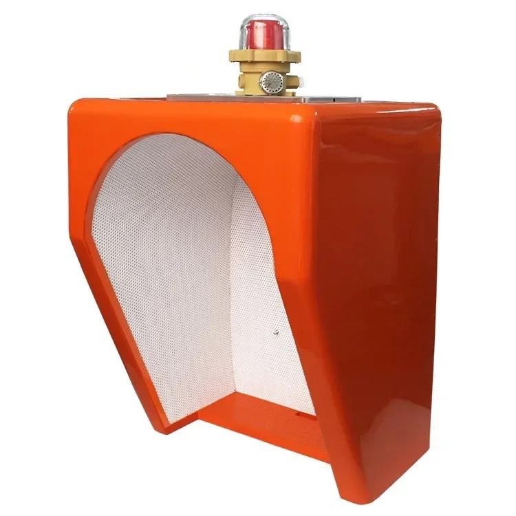 Weatherproof Telephone Protection Booth RF-13A Telephone Noise Reducing Roof Acoustic Hood with Sounder Beacon