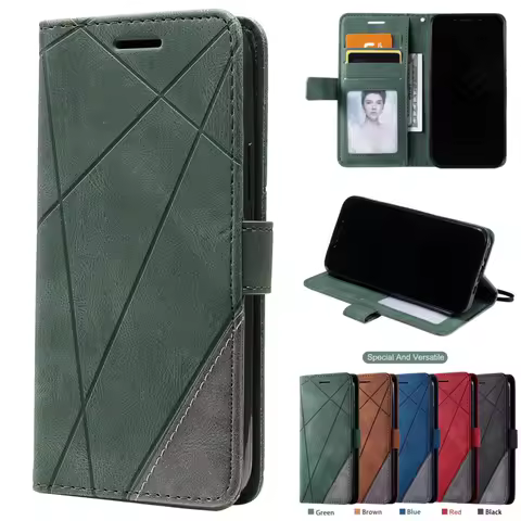 Leather Wallet Case For Samsung A15 A25 A35 A55 A05S A14 A24 A34 A54 Galaxy A13 A23 A33 A53 A73 A12 A22 A32 A52 A72 Flip Cover
