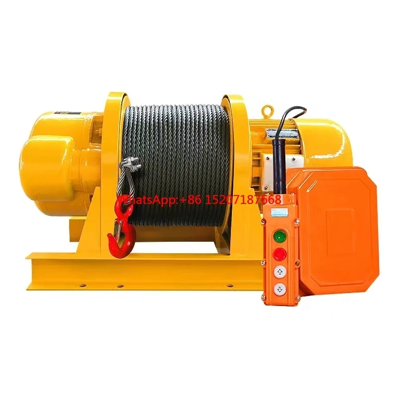 

JKD 380v treuil lectrique 10ton electric wire rope winch for construction