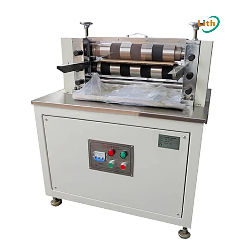 18650 Lithium Ion Cylindrical Cell Pouch Battery Electrode Roll Slitting Slitter Machine for Aluminum and Copper Fo il Cutting