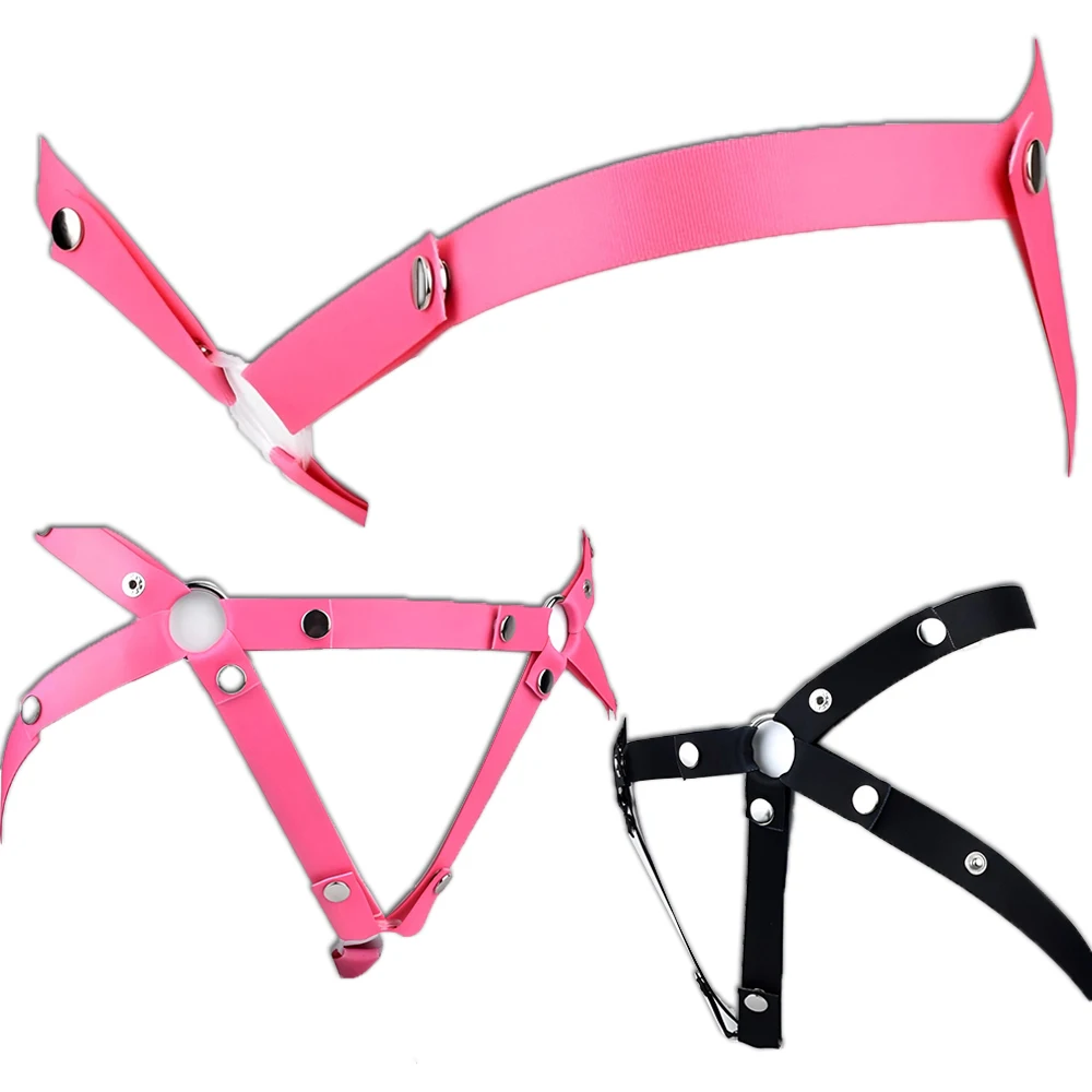 ANOSX Multi Style Elastic Band Auxiliary Chastity Belt For Male Chastity Cage L…
