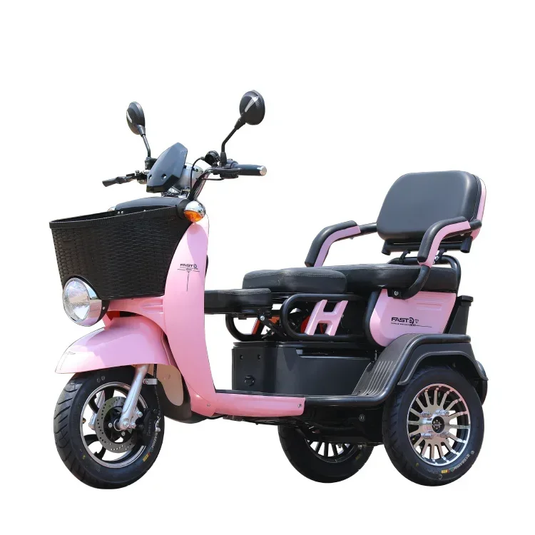 

Two Seat Mobility Scooter Electric Tricycle 72v 1200w Triciclo Para Aduto