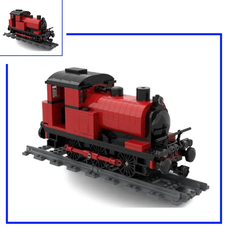 

MOC-42439 513pcs Creative Train Miniature Train Small Particle Assembly Building Block Educational Toy Model Gift Set Ornament
