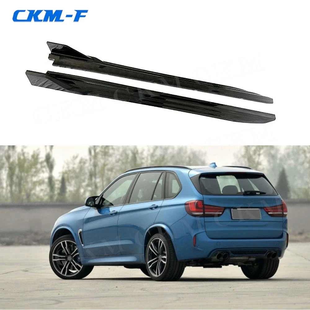 

Side Skirts Rocker Panels for BMW F85 X5M F86 X6M 2015 2016 2017 2018 Side Skirts Extensions Lip B Style Carbon Look