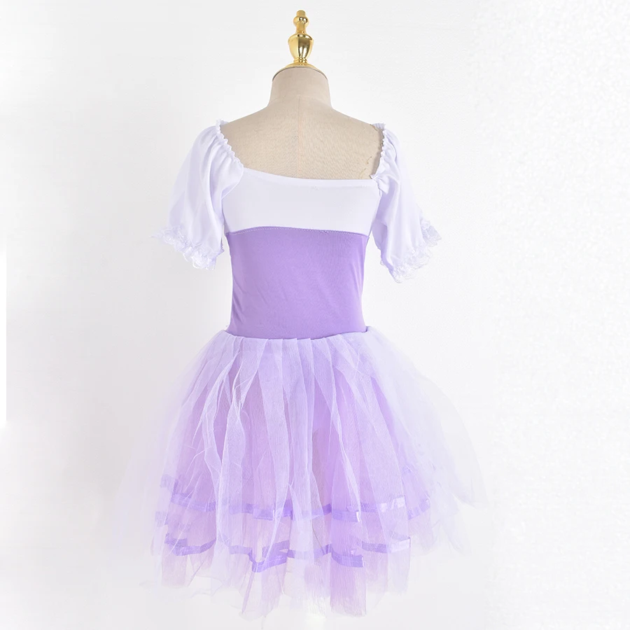 Jupe de Ballet pour enfants, robe de spectacle du lac des cygnes, longue robe de Ballet en velours, justaucorps de Ballet pour filles, robe de ballerine pour femmes