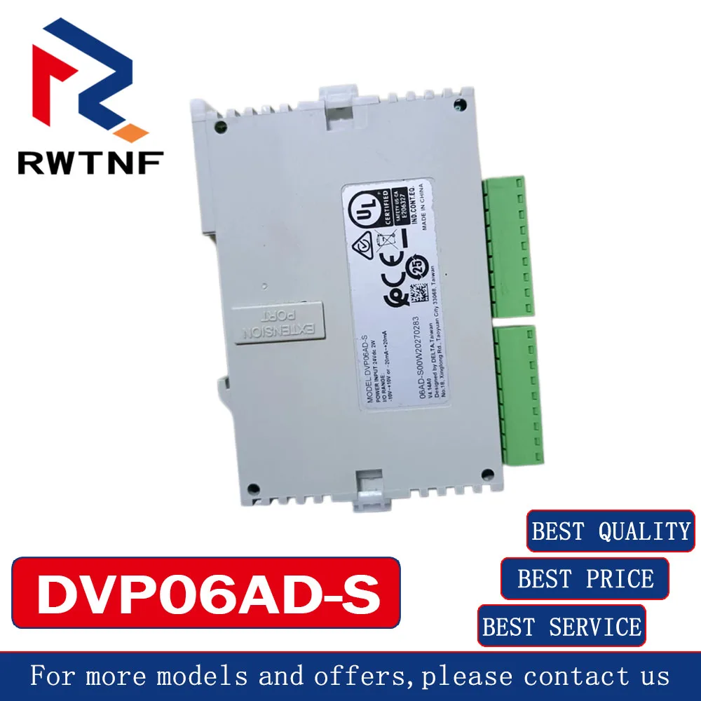 Brand New Genuine DVP06AD-S Delta Expansion Module 100% Original