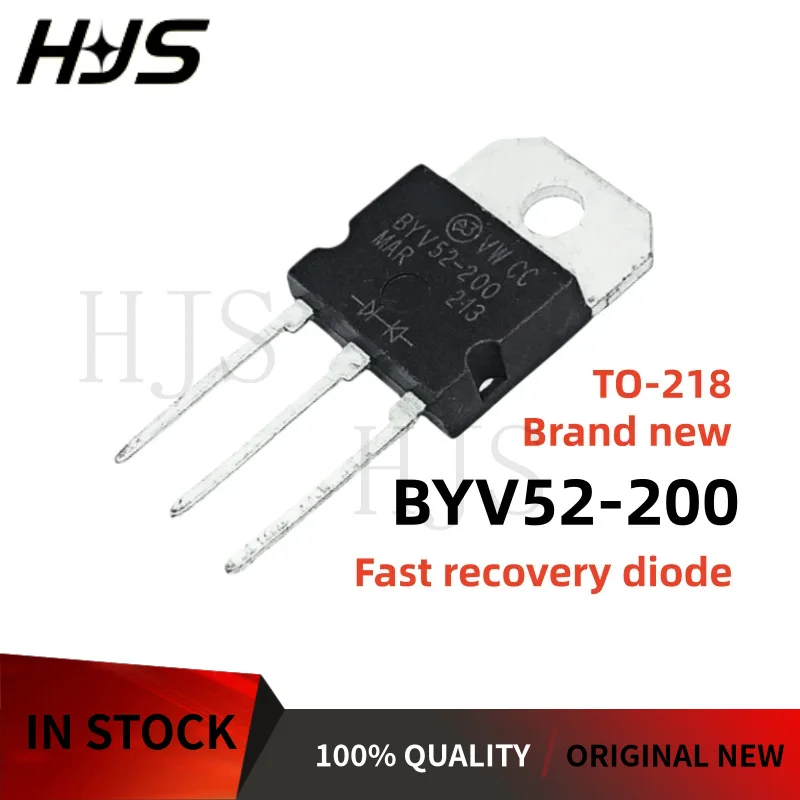 5-10-20PCS Brand New BYV52-200 BYV52 200 BYV52200 TO-218 Fast recovery rectifier diode