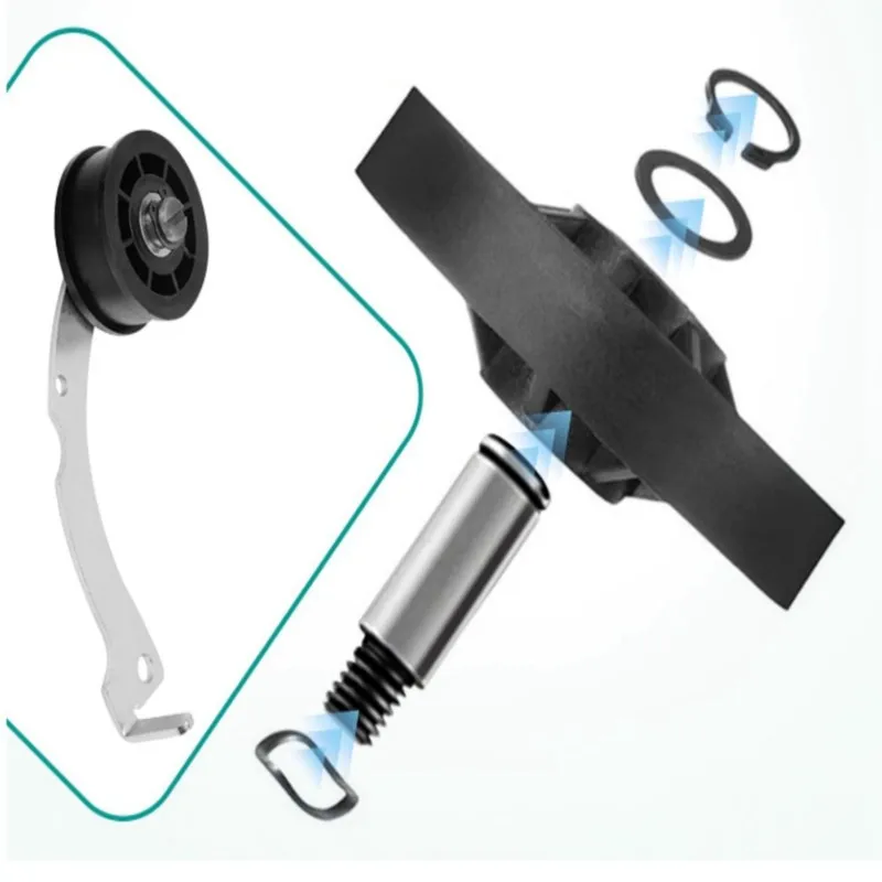 【giorno-del-giorno-di-grazia】per-il-kit-di-ricambio-per-asciugatrice-rb170002kit-puleggia-motrice-cinghia-e-cursore-del-tambur