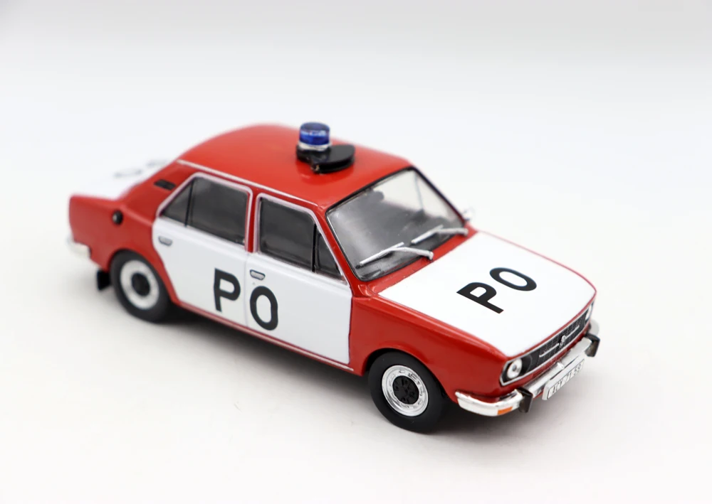 NEW 1:43 Skoo-da 105L 1977 Fire Engine PoliceCar By AbrRex Scale Models Diecast metal toys for collection gift