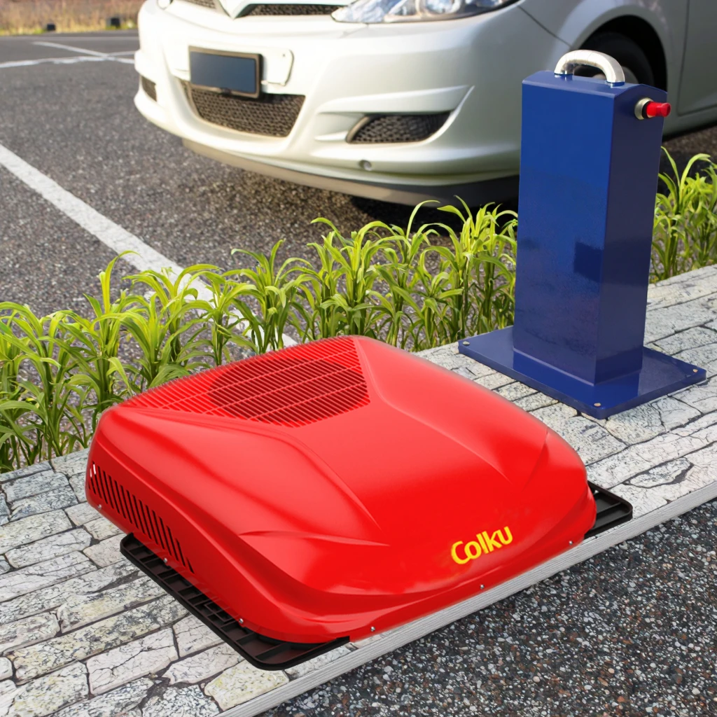 

Высокоэффективный 3,0 COP DC 24 В охладитель для парковки грузовиков 2200 Вт Кондиционер для каравана Автоматический парковочный кондиционер