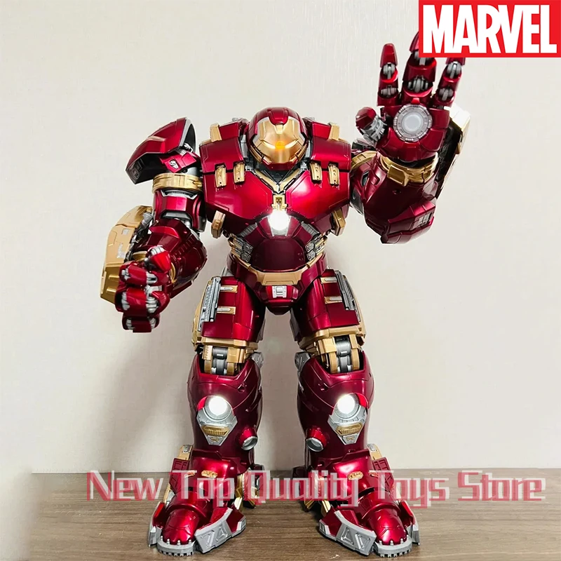 Original Fondjoy 1/7 Marvel Legends Iron Man Action Figure Mark Hulkooster Hulkbuster Armor Assembly Children Toys Xmas Gift