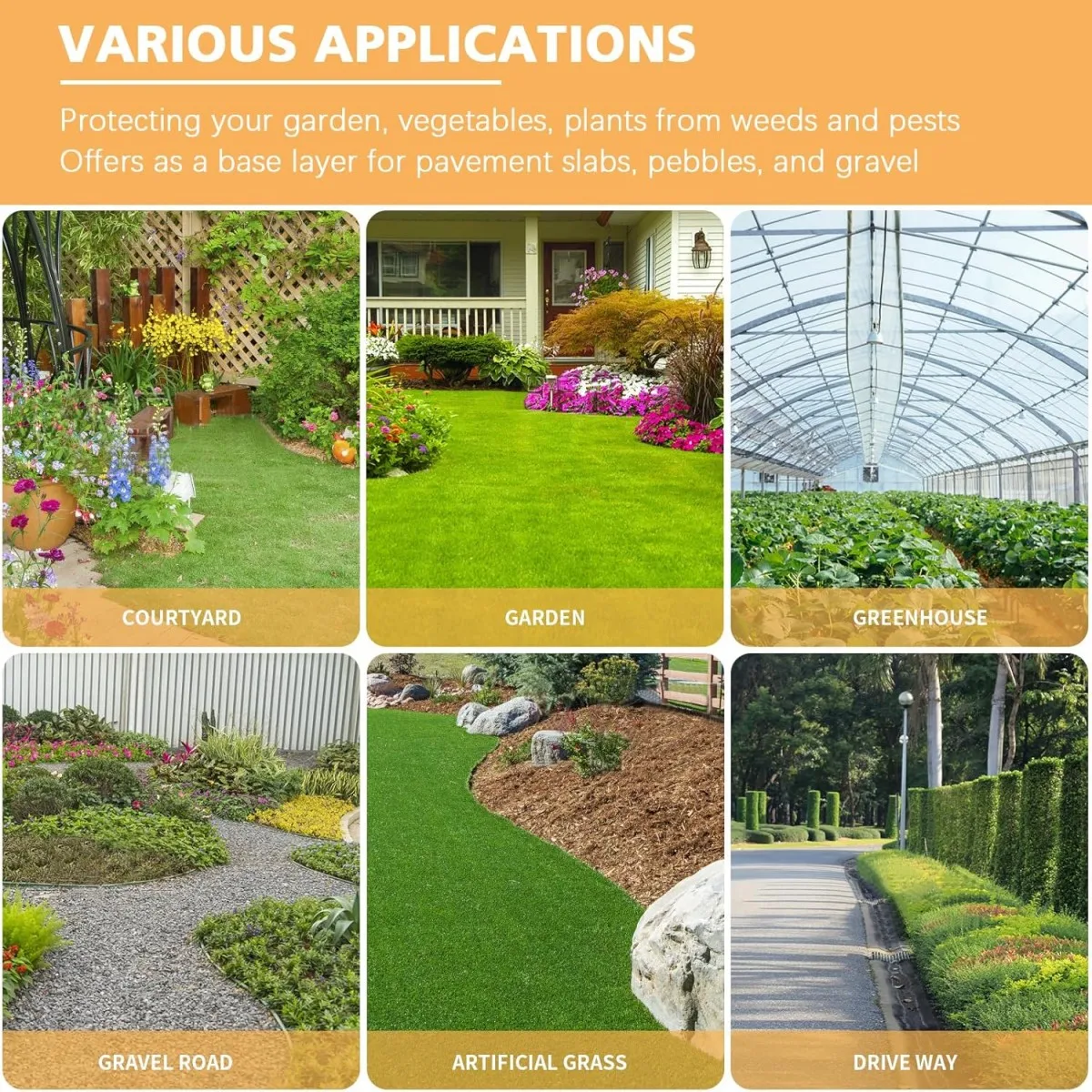 2025年生分解性農業オーガニック農業用不織布雑草防止シート景観用生地