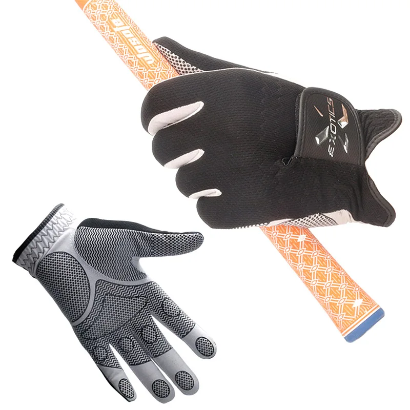 1 Pc Black Golf Glove Breathable Mesh S/M/ML/L/XL for Men's Left Hand Breathing Holes Breathability Cool Golf Accessories