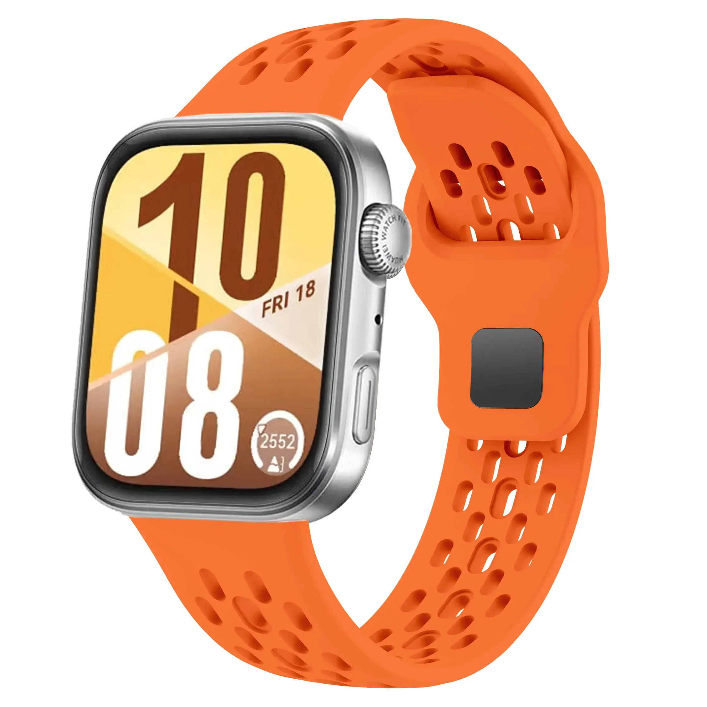 سوار من السيليكون لساعة Huawei Watch Fit 4 3 سوار معصم رياضي قابل للتنفس لساعة Huawei Watch Fit 4 Pro Strap Correa Accessories