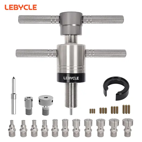 LEBYCLE MTB 로드 자전거 허브 베어링 제거 도구 자전거 프리허브 베어링 도구 자전거 허브 베어링 수리 도구