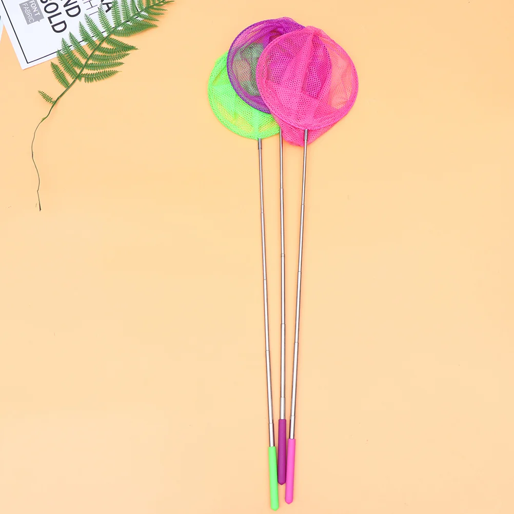4Pcs Extendable Bugs Nets Telescopic Insects Cages Perfect for Children Outdoor Fun and Learning Insects Nets Dragonfly Catcher