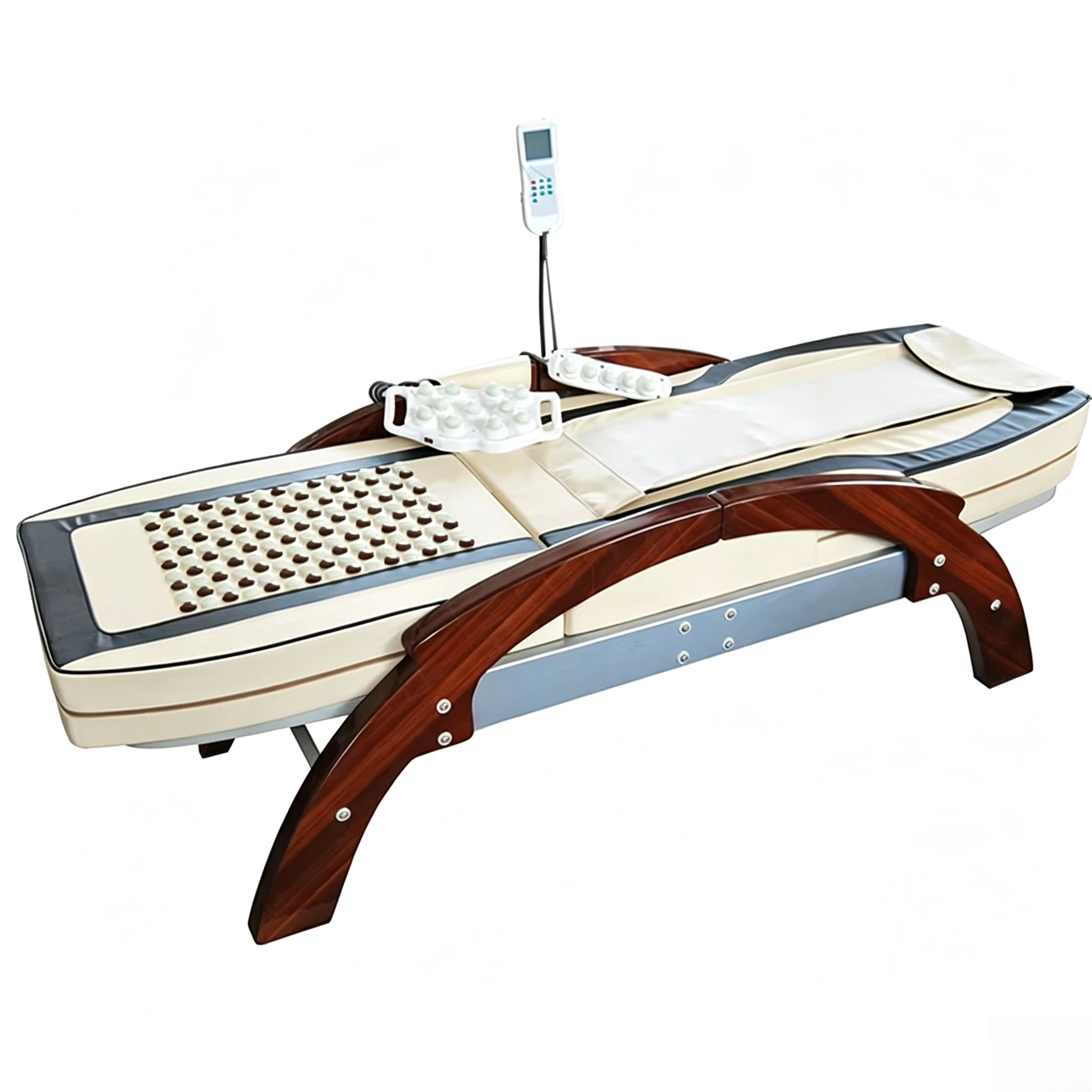 Automatic Smart Massage Bed Electric Tourmaline and Jade Stone Wholesale Full Body Bed Massage Therapeutic Purposes