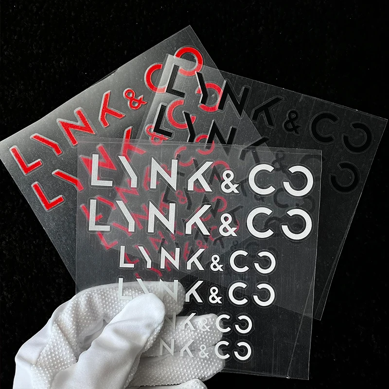 Car Caliper Cover Sticker Waterproof Vinyl Decals Styling forGeely Lynk & Co 01 05 03 09 02 04 06 07 2020 2019 2024 2025 2023
