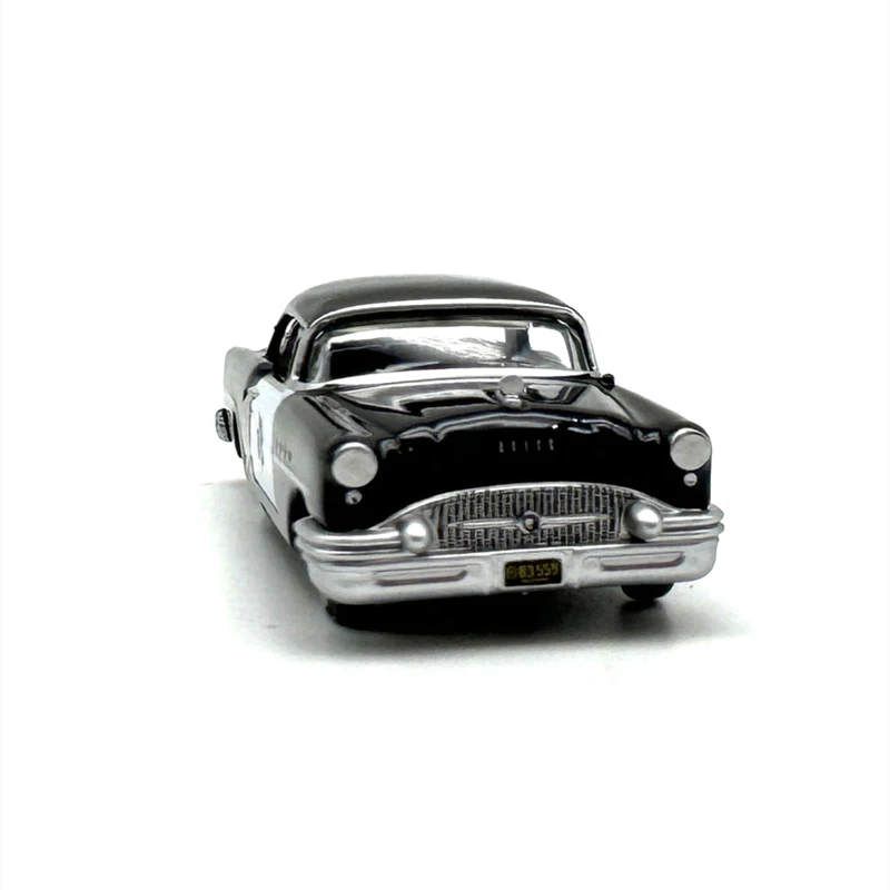 1:87 Scale Diecast Alloy Buick Century 1955 Toys Police Cars Model Classics Adult Collectible Souvenir Gifts Static Display