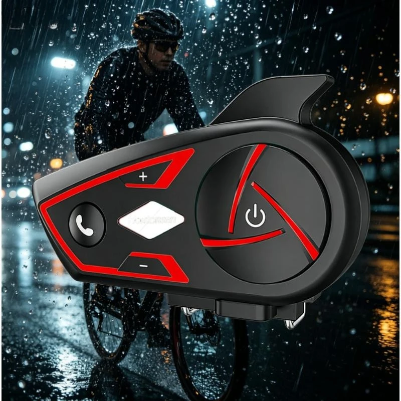 

Houtonsen S3 1000M Helmet Interphone Bluetooth Headset Waterproof Motorcycle RGB Ambient Light