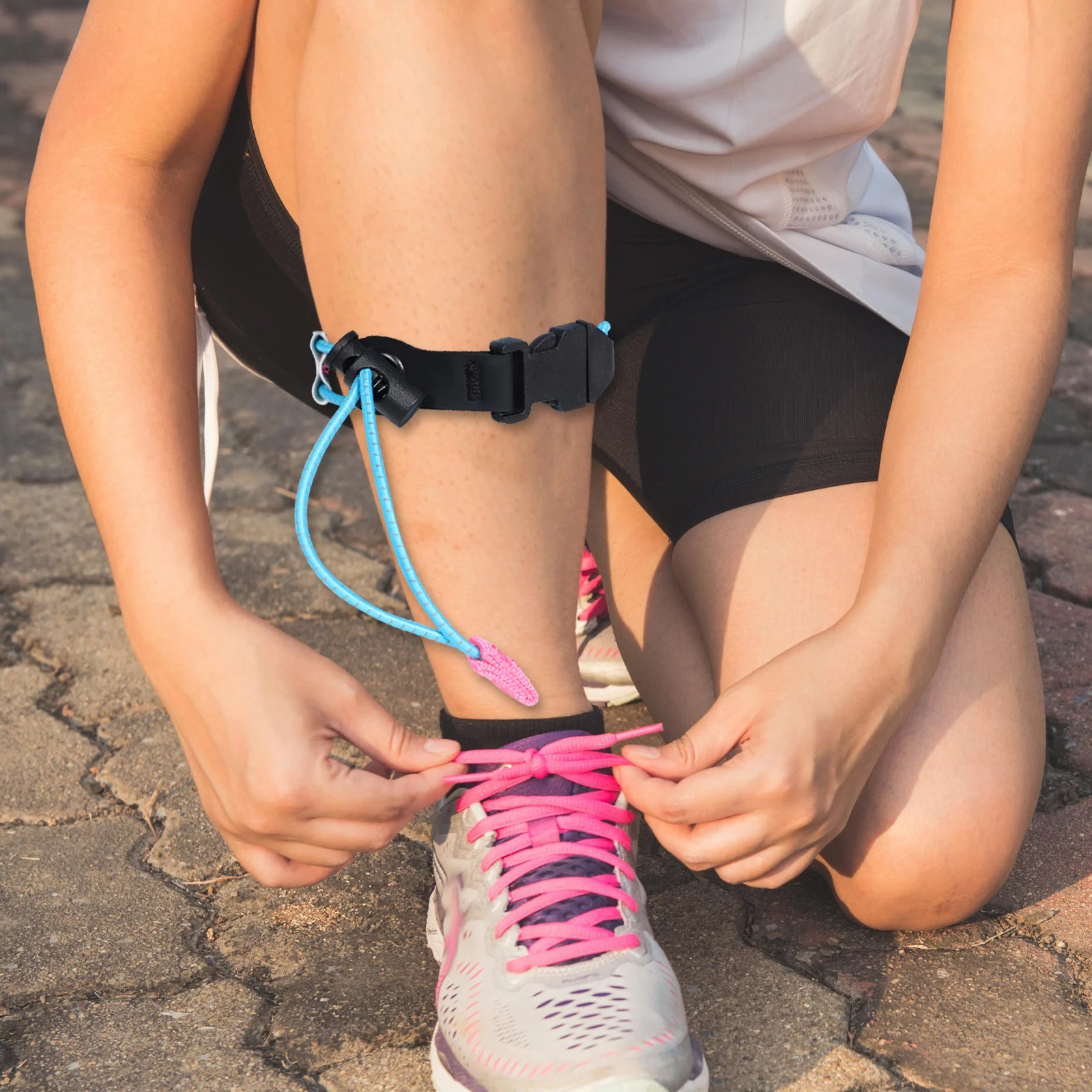 2 قطعة العصابات العاكسة الدراجات بانت كليب مطاطا الساق الأشرطة ليلة تشغيل السلامة الرؤية الدراجة الكاحل العصابات في الهواء الطلق