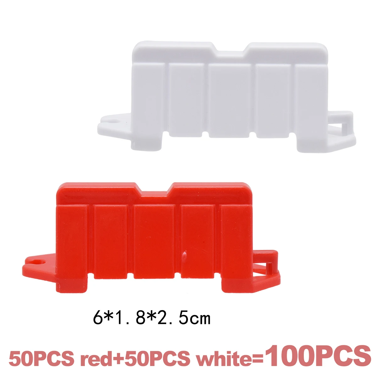 JIKEFUN 100 Stück/200 Stück/300 Stück RC Car Road Barrieren Drifting Race Track Barrier Traffic Barrier Props RC Straßensperren für ferngesteuertes Auto 6